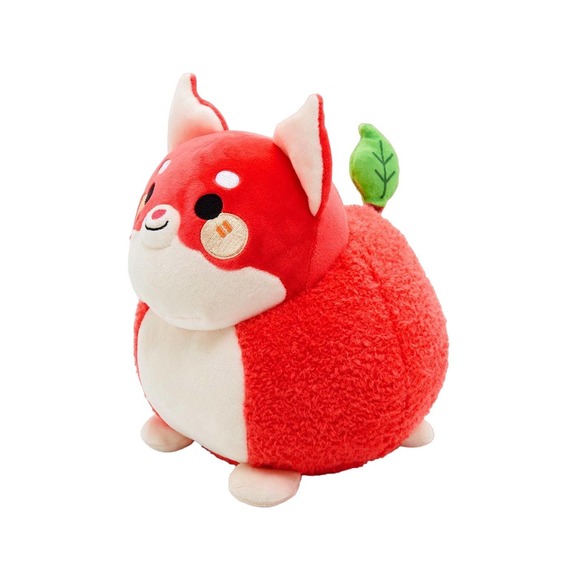 Lychee Dog Plush Fruit Toy HONEYMARU 8" - Picture 1 of 3